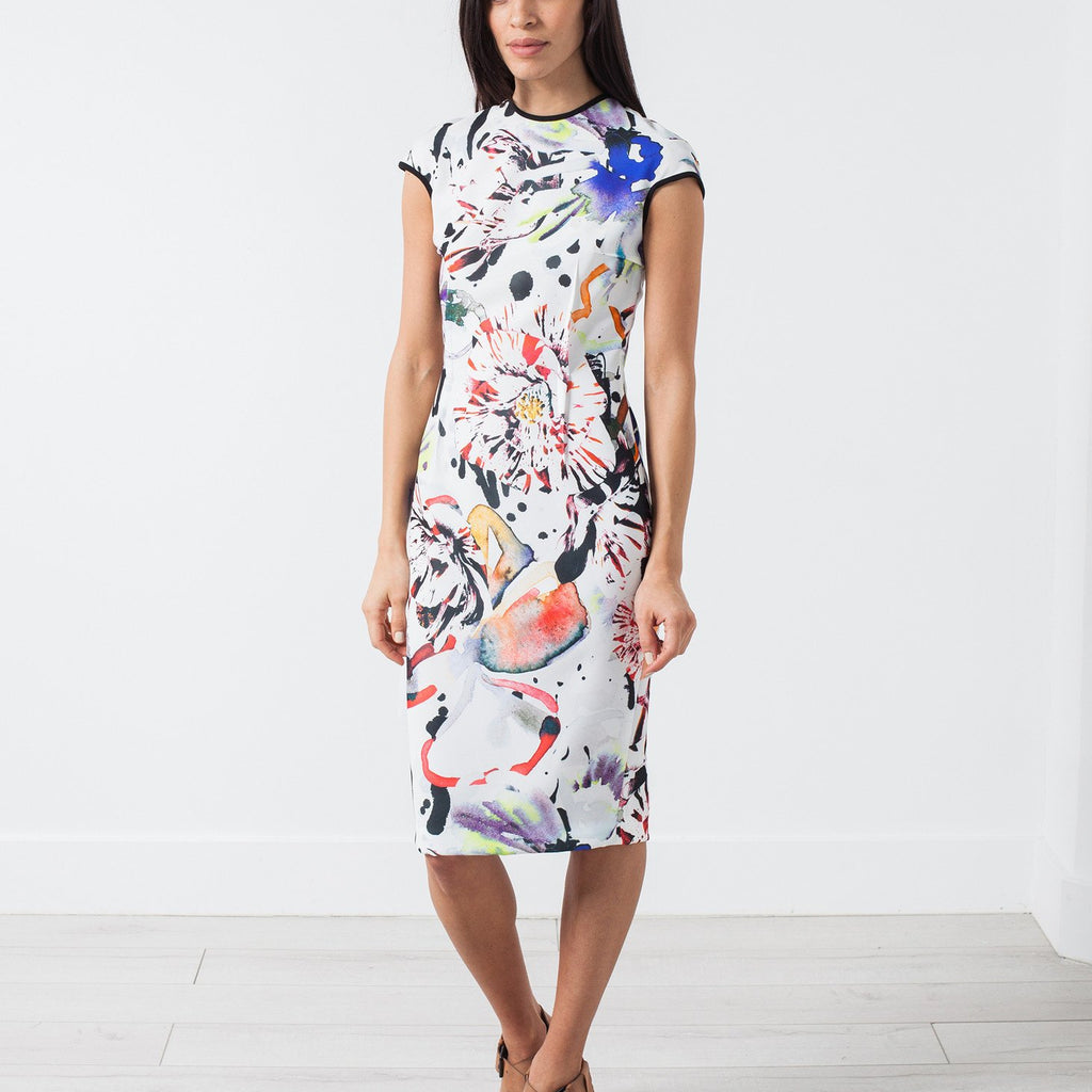 Dream Dress in Painted Floral