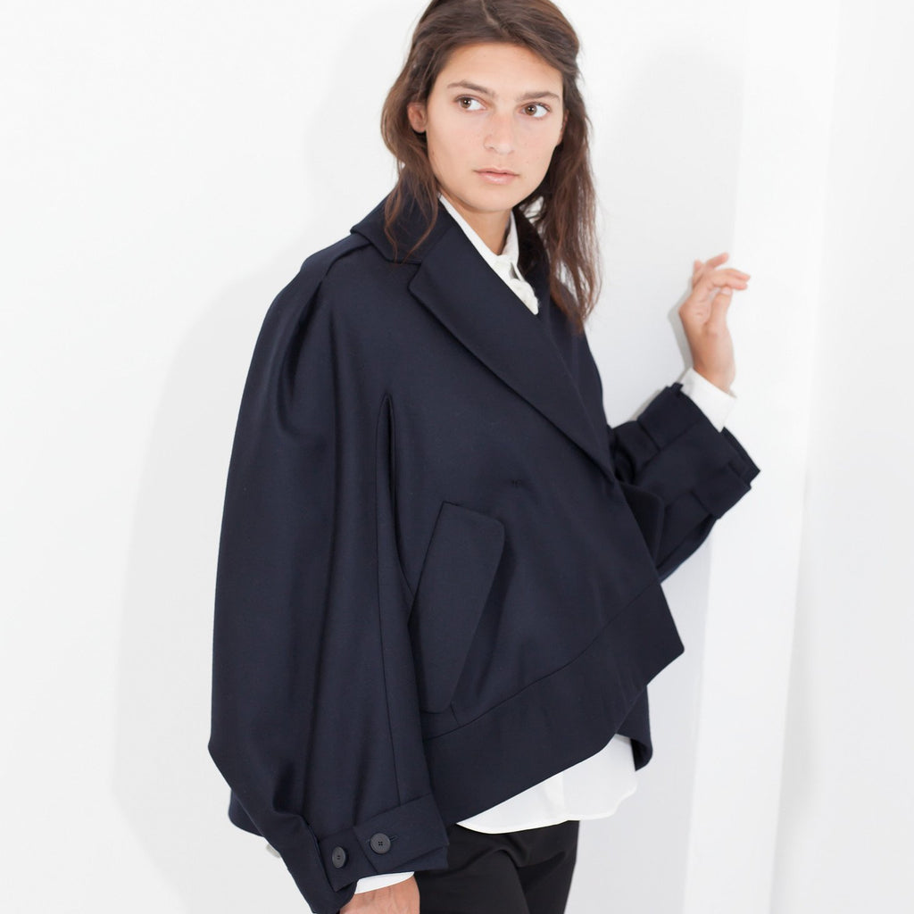 Wool Cocoon Jacket