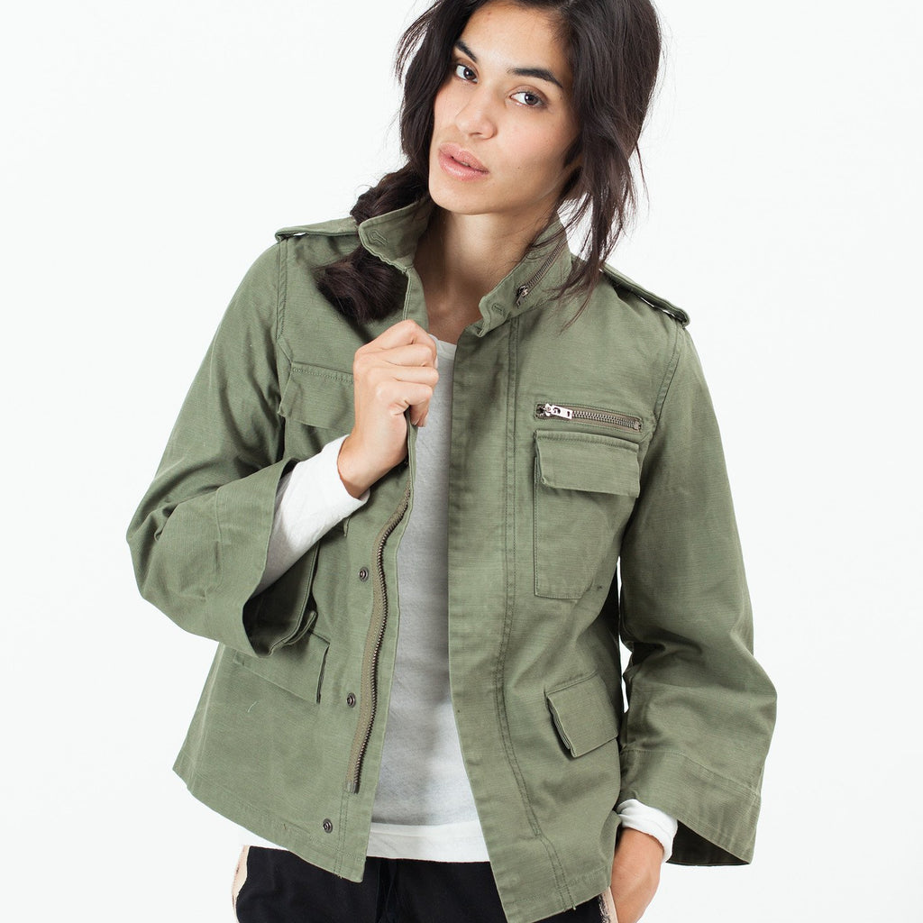 Big Army Jacket in Olive
