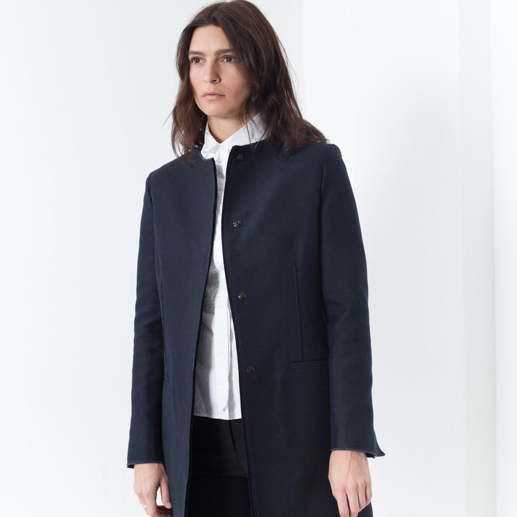 Tessuto Jacket in Navy