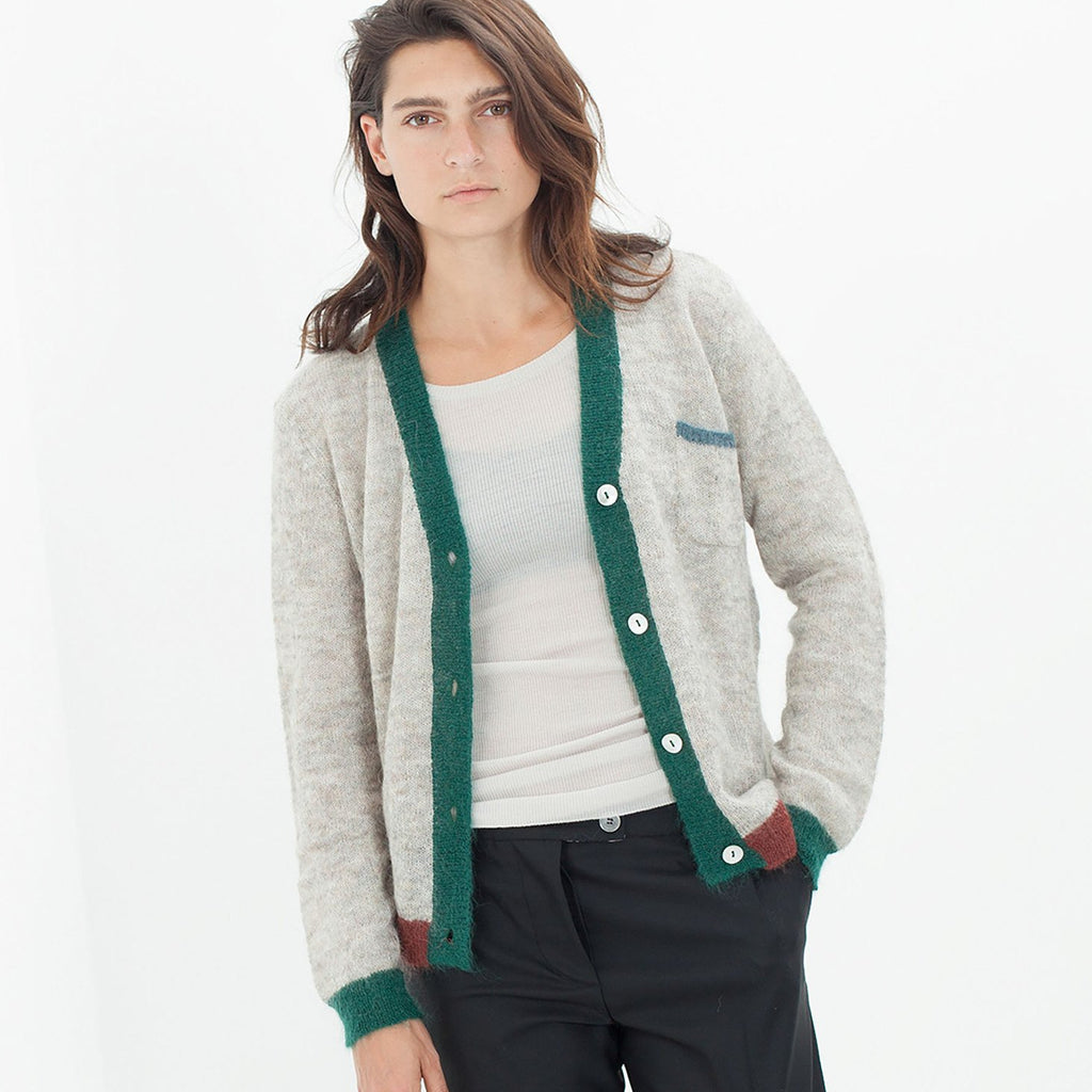 Deskle Cardigan in Heather