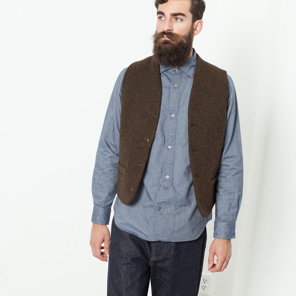 Kobe Vest in Brown