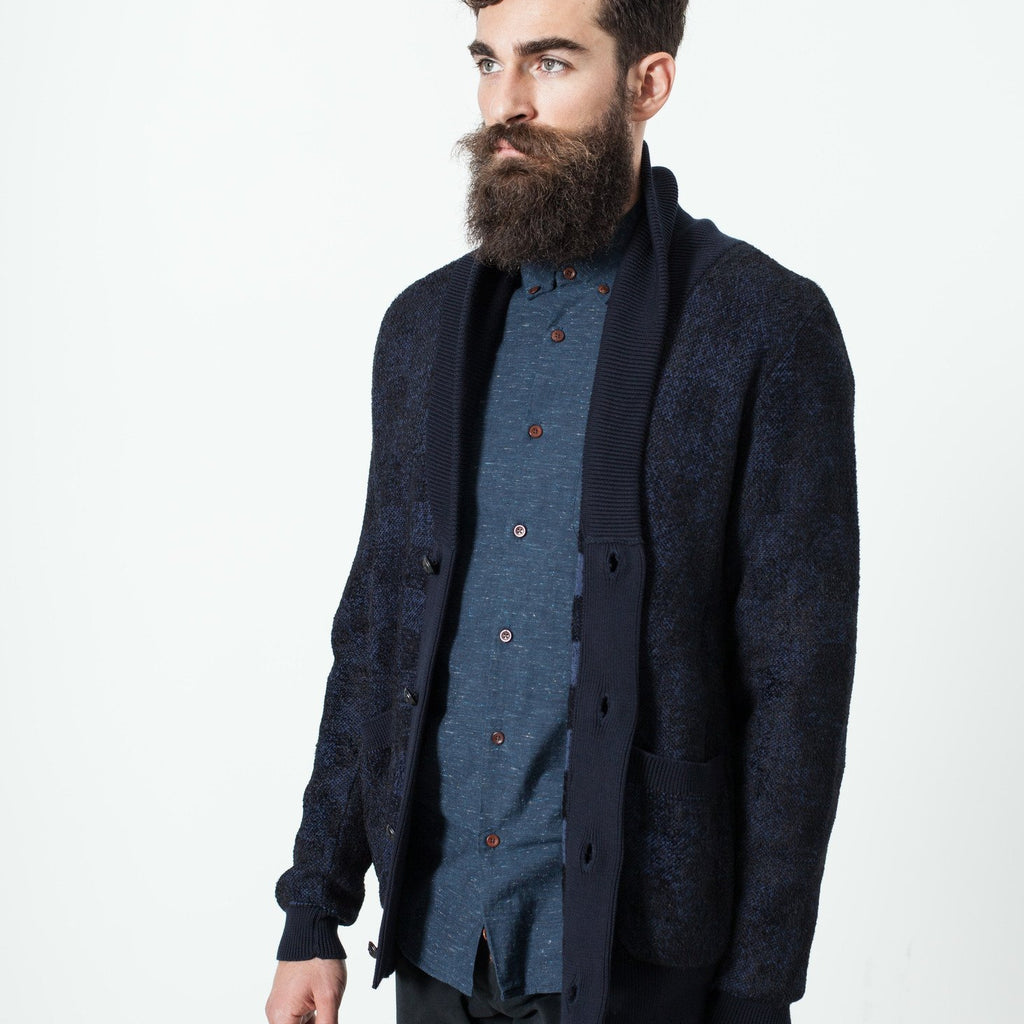 Giacca Madras Cardigan