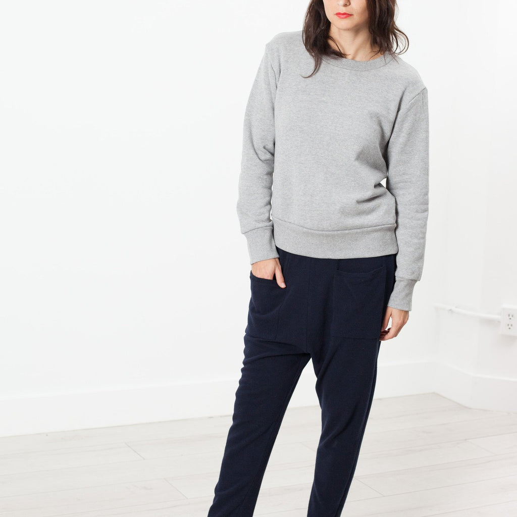 Loopwheeler Sweatshirt in Grey