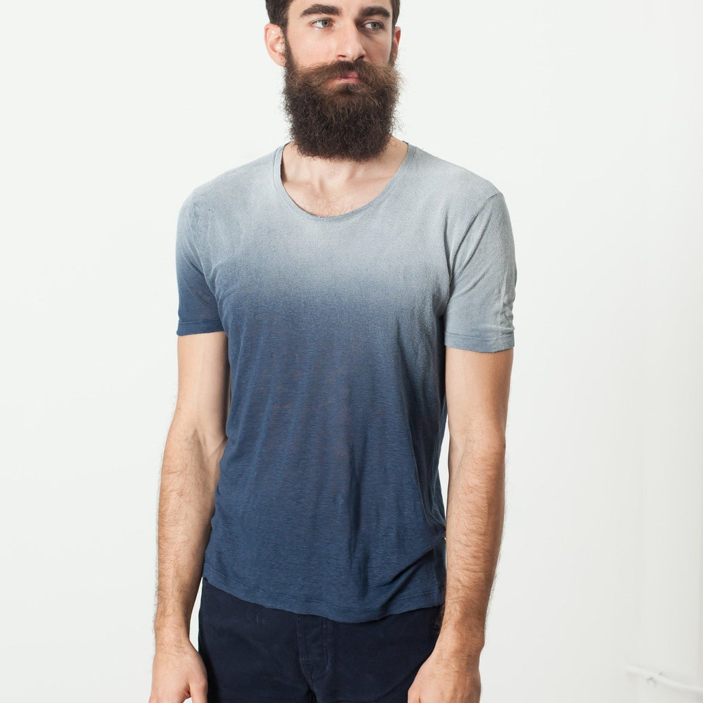 Overprint T-Shirt in Navy