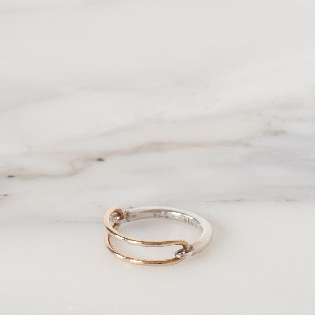 Ring 76 in Gold Multi