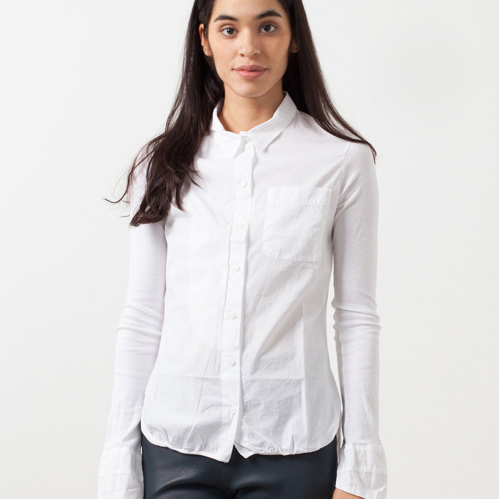 Soft Sleeve Button Up