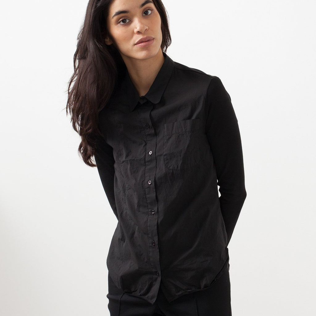 Soft Sleeve Button Up