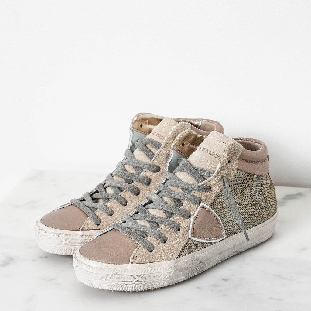 Sequin High Top Sneaker