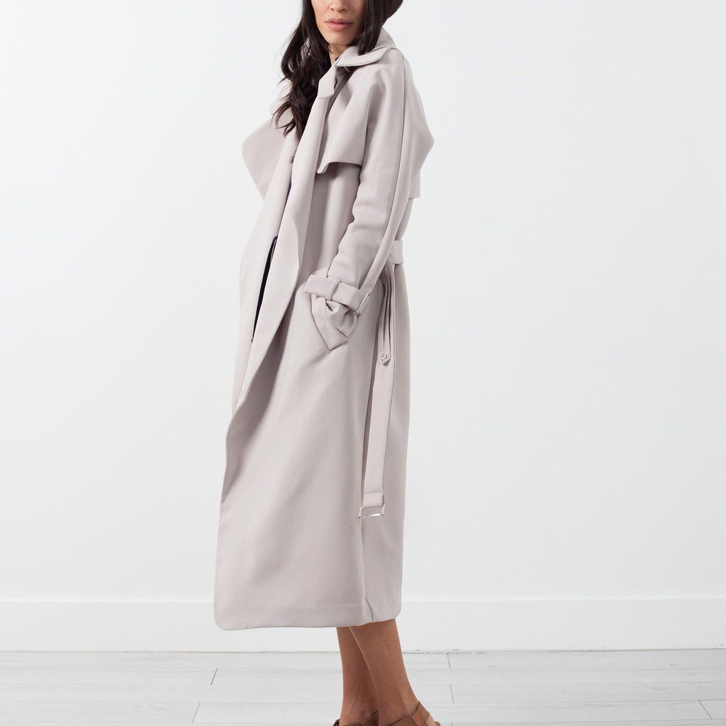 Orietta Coat in Tan