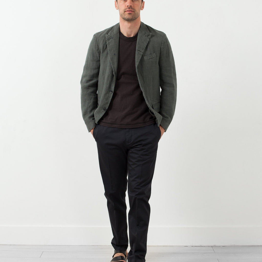 Five Button Cotton Blazer