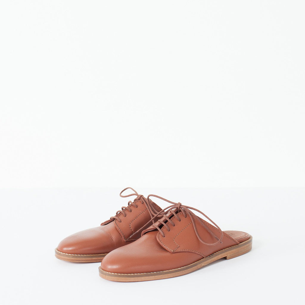 Backless Oxford in Brown
