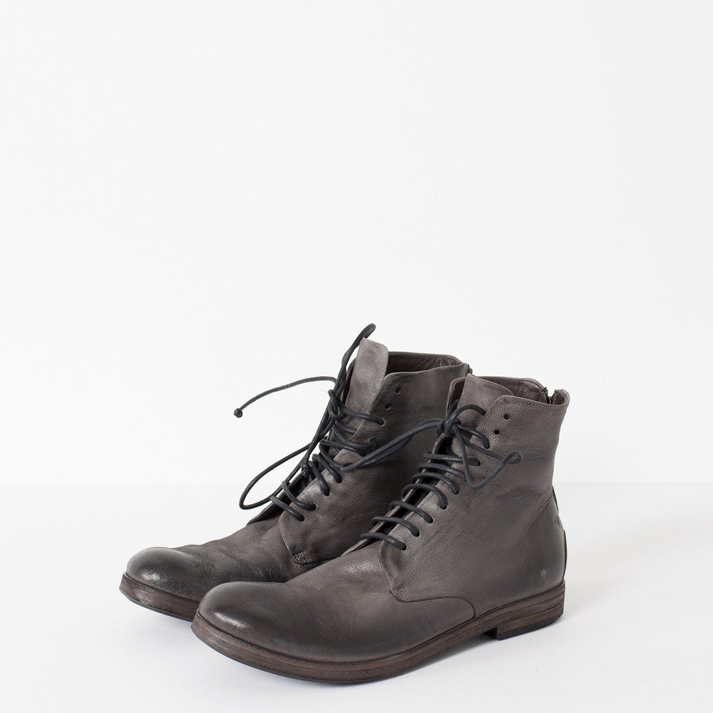 Listello Lace-Up Boot in Slate Grey