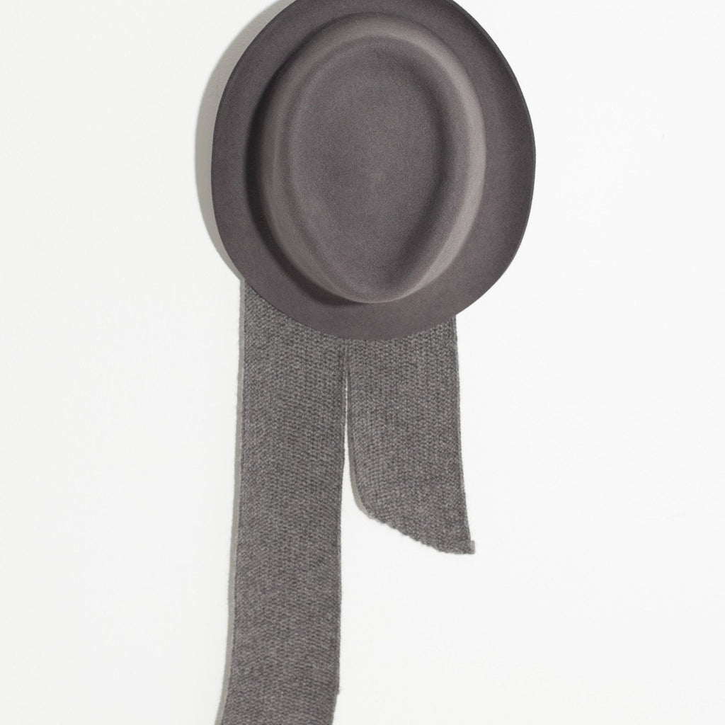 Kate Hat in Steel Grey