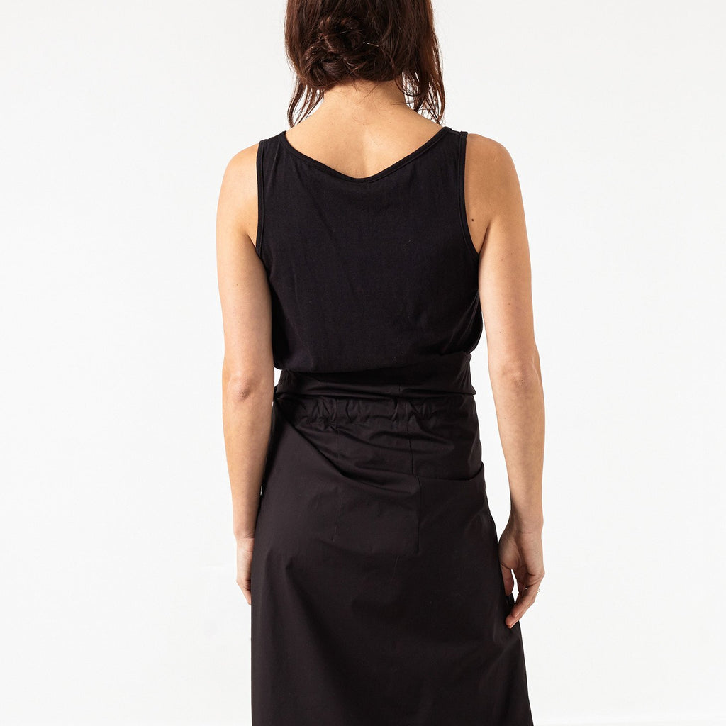 Bow Skirt in Black