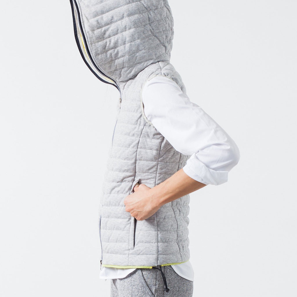 Primula Vest in Light Grey