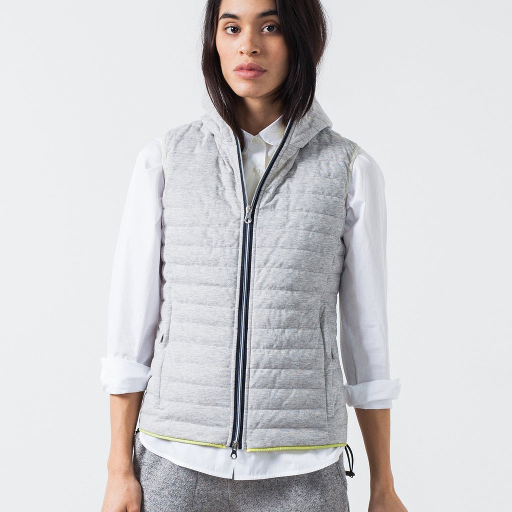 Primula Vest in Light Grey