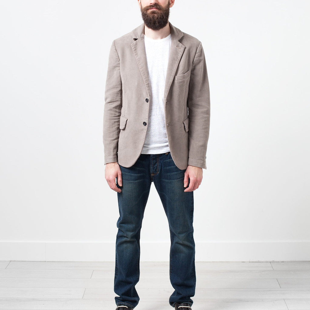 Zepo Brushed Cotton Blazer