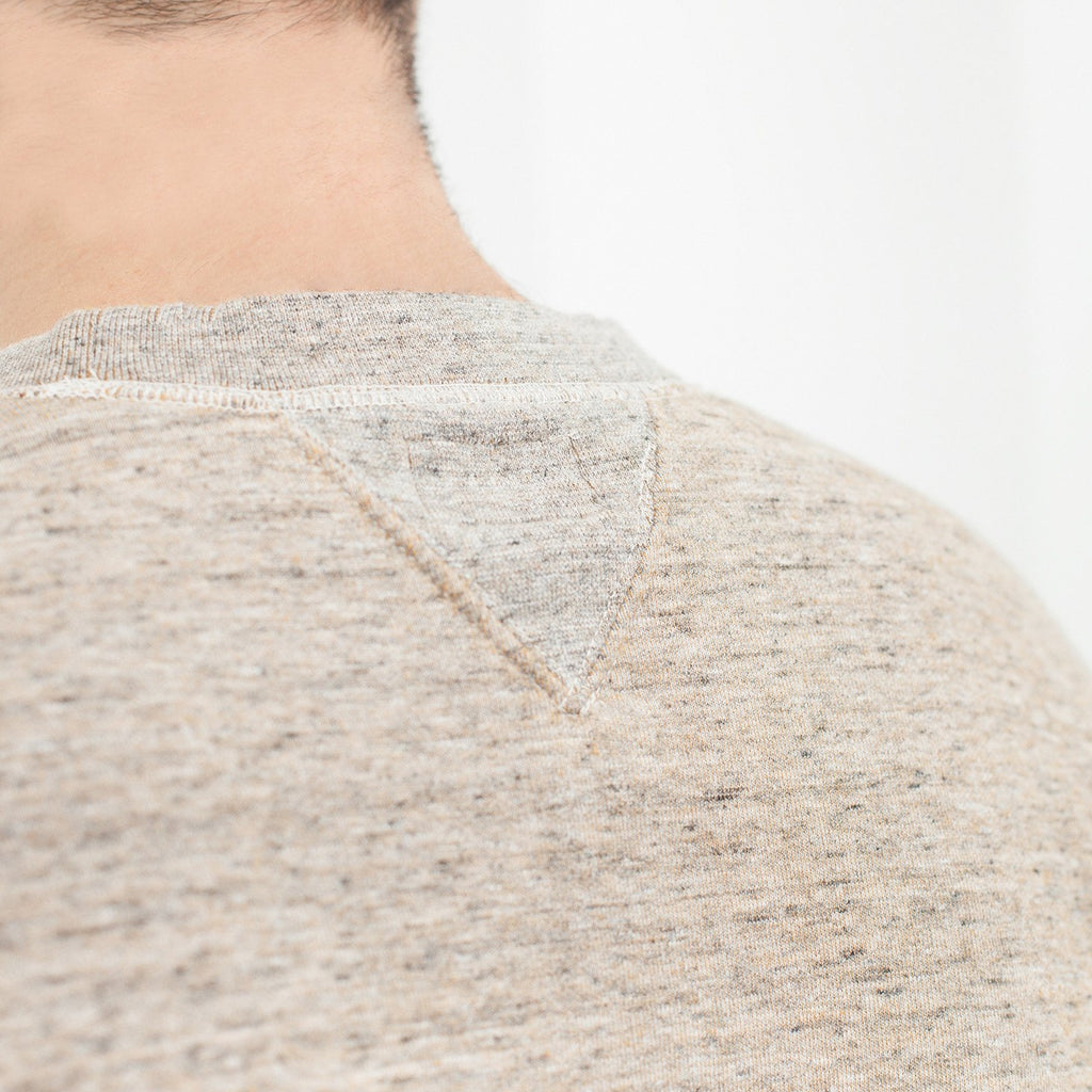 Jeth Sweatshirt in Grey/Rust