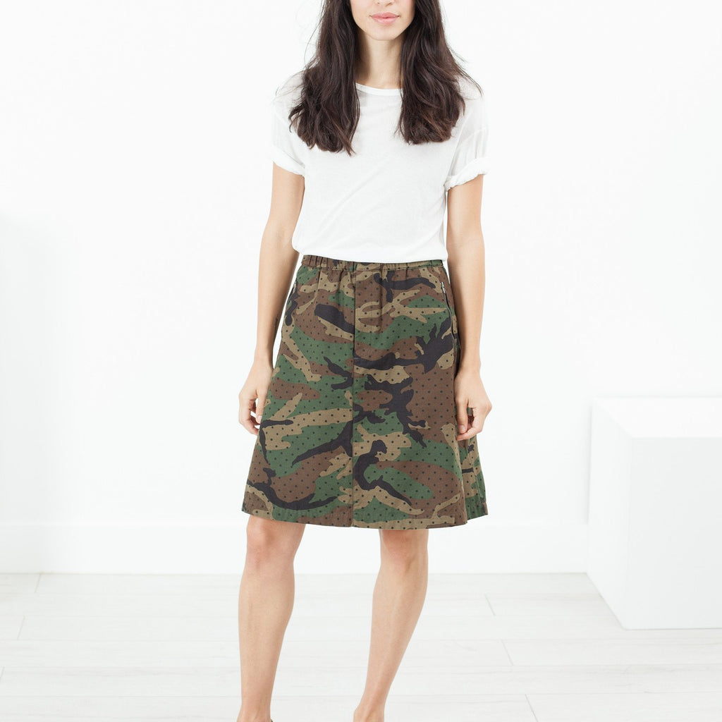 Military Skirt in Camo