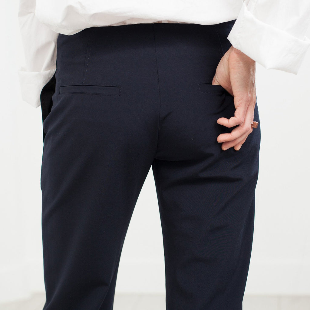 Patch Pocket Pant in Navy