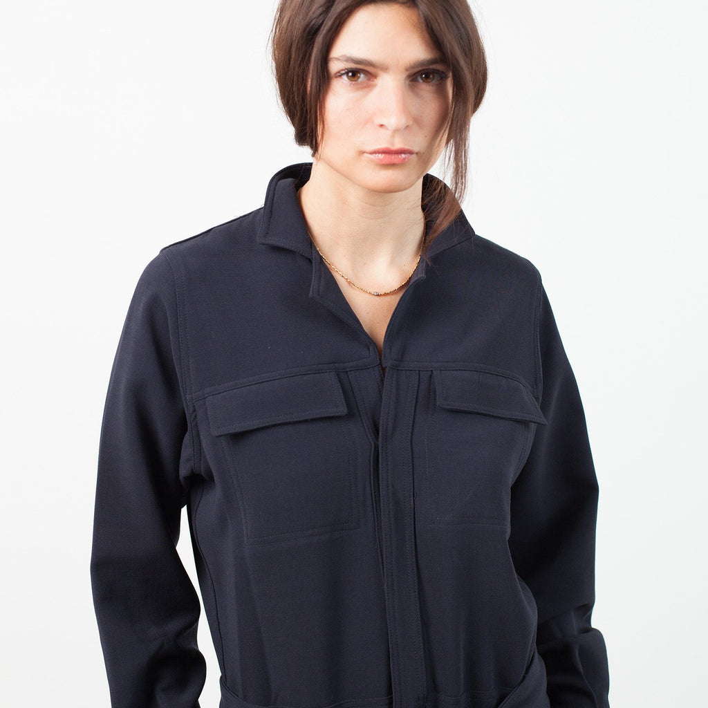 Worker Jumpsuit in Navy