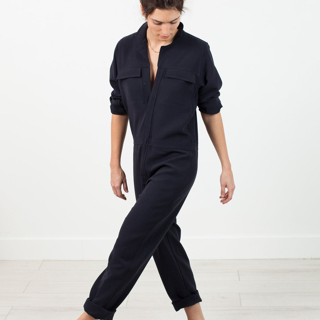 Worker Jumpsuit in Navy