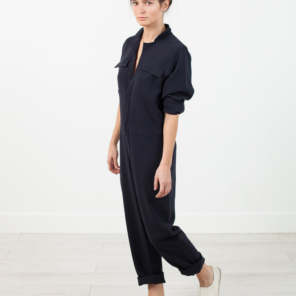 Worker Jumpsuit in Navy