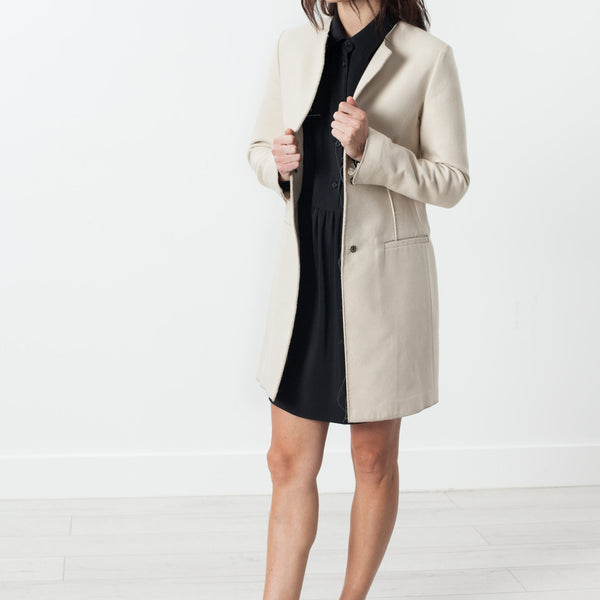 Tessuto Jacket in Cream