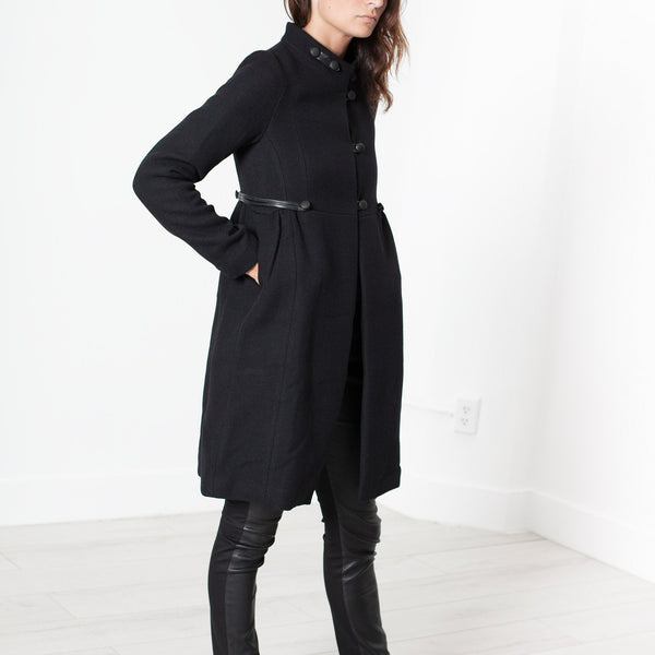 Zoulou Coat in Black