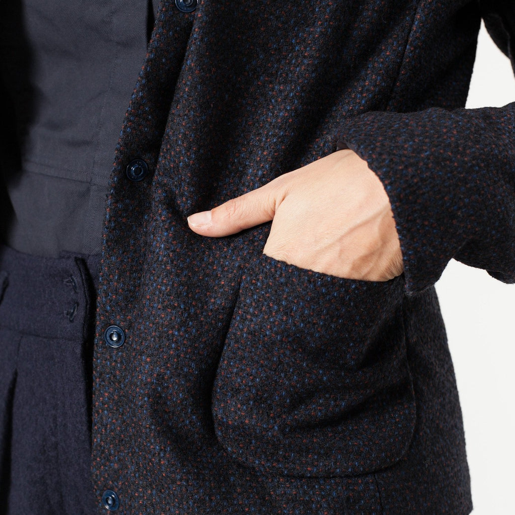 Camelia Reversible Jacket in Navy/Blue