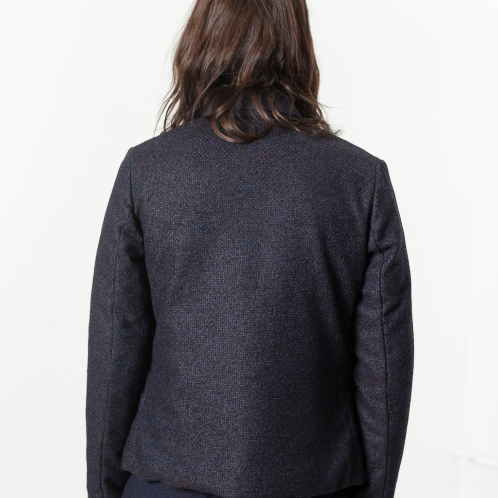Camelia Reversible Jacket in Navy/Blue