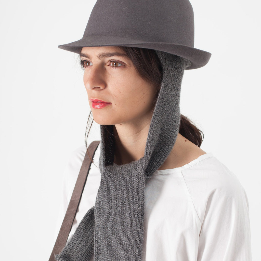 Kate Hat in Steel Grey