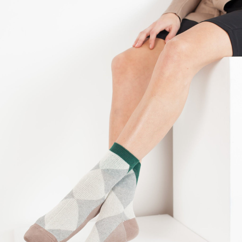 Quin Argyle Crew in Brown
