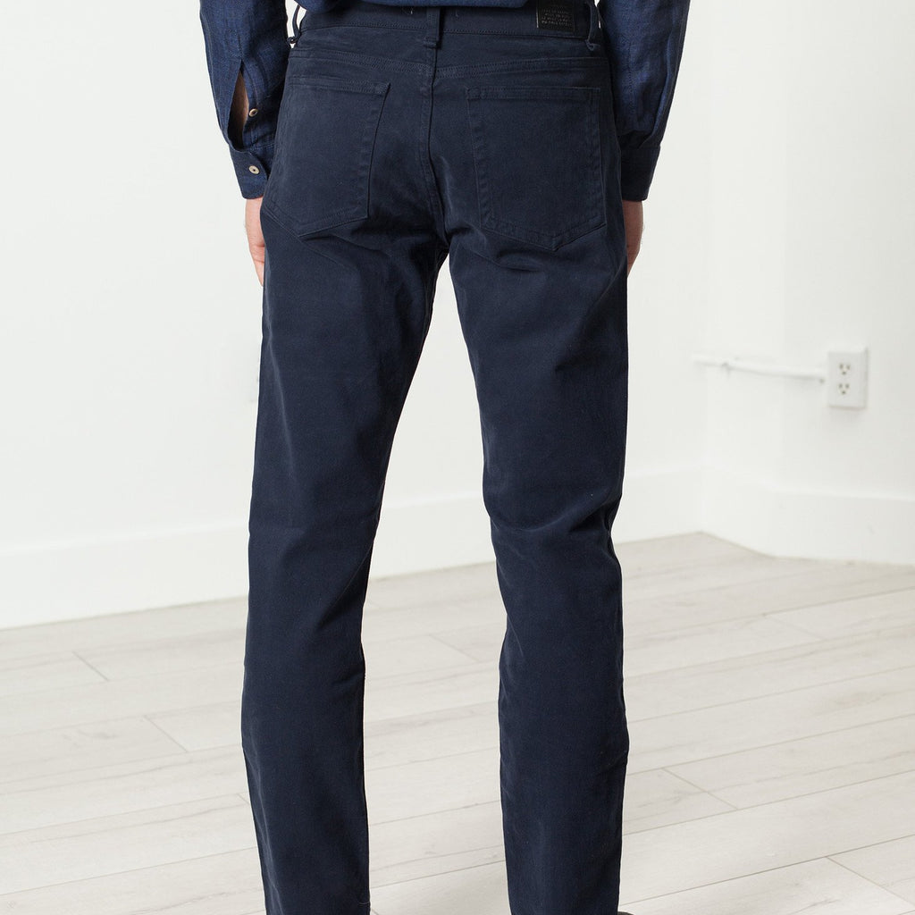 Alex Twill Pant in Navy