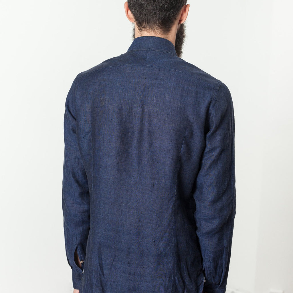 Button Up Shirt in Navy