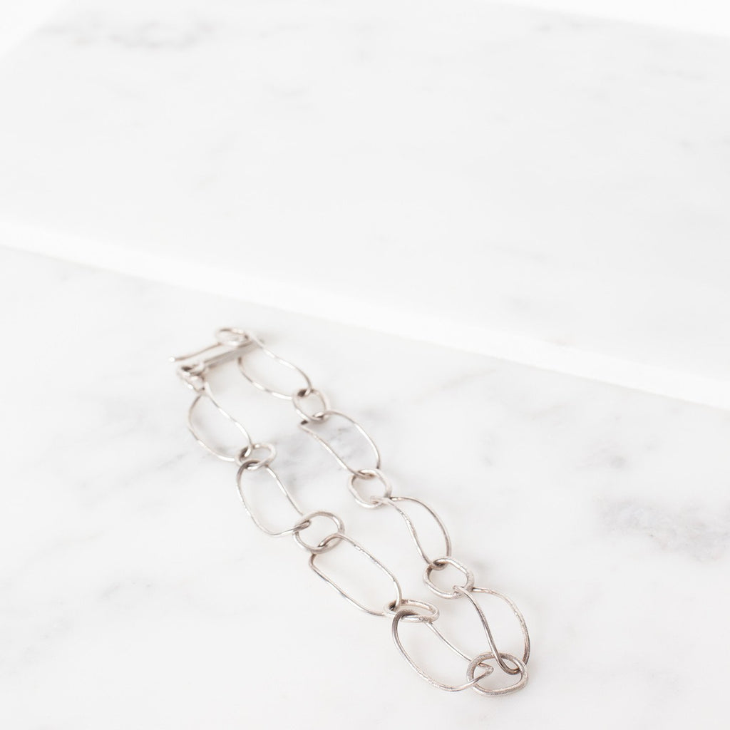 Bracelet 70 in Burnished Silver