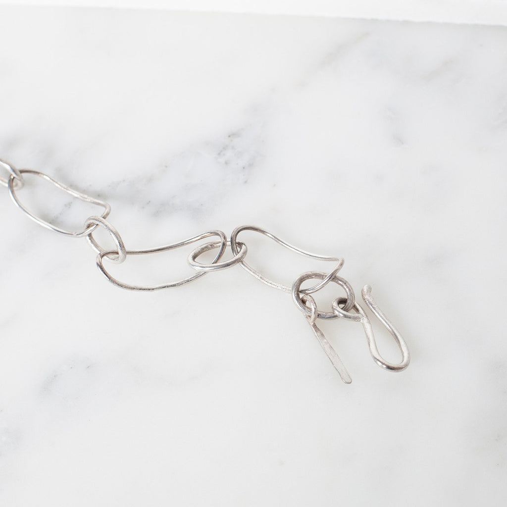 Bracelet 70 in Burnished Silver