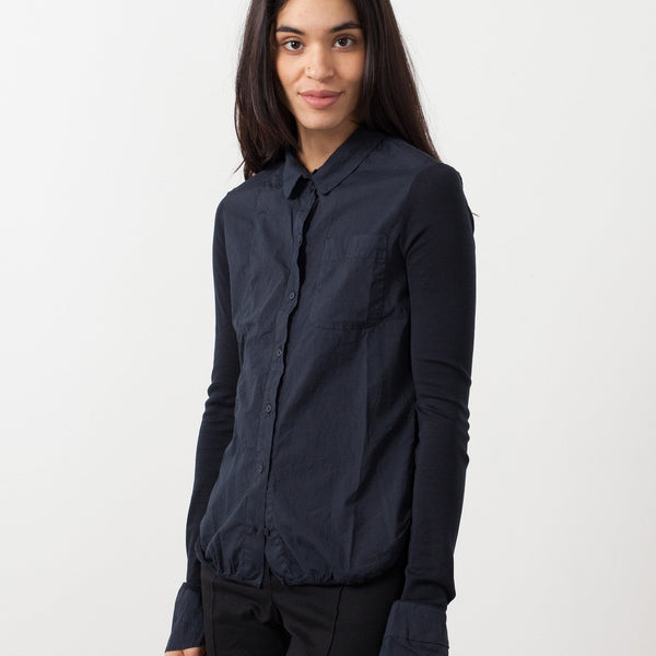 Soft Sleeve Button Up