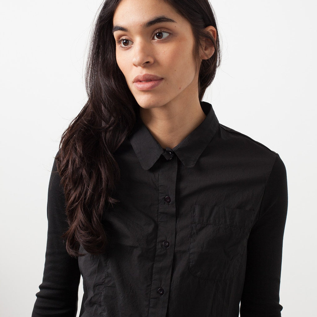 Soft Sleeve Button Up