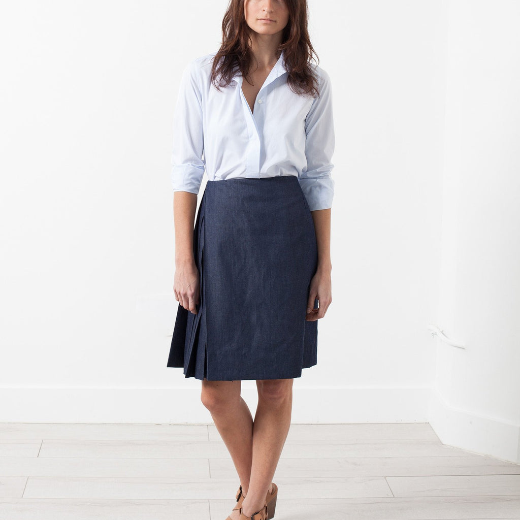 Side Pleat Skirt