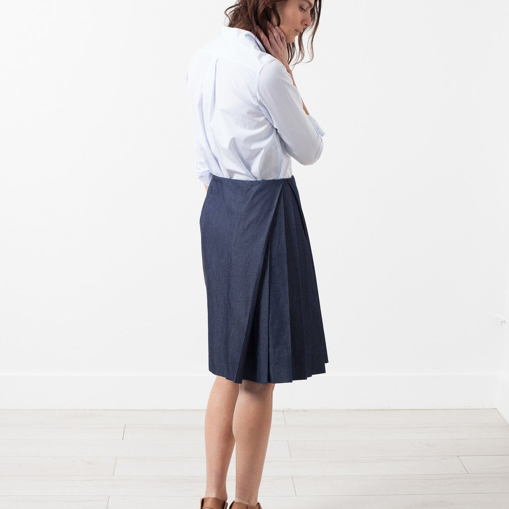 Side Pleat Skirt