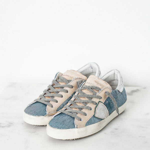 Metallic Sequin Low Top Sneaker