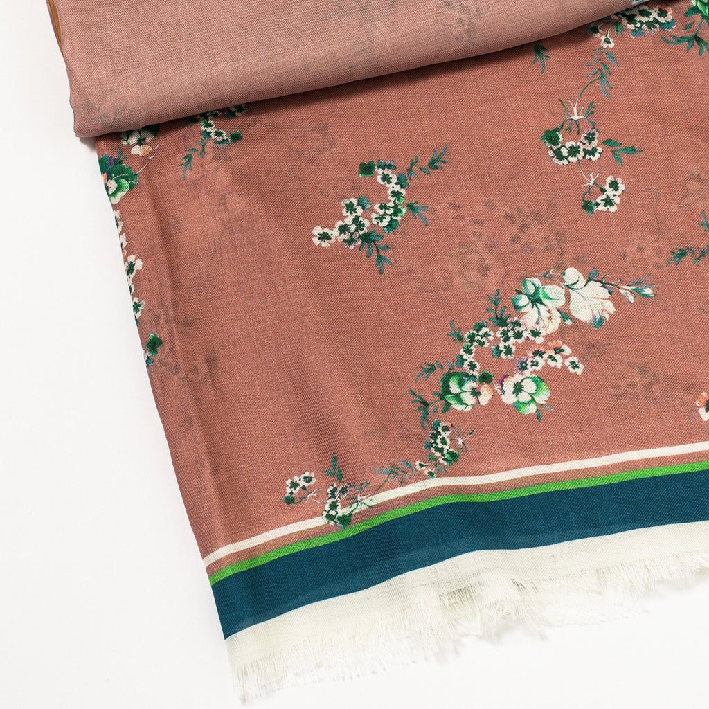 Floral Cashmere Scarf