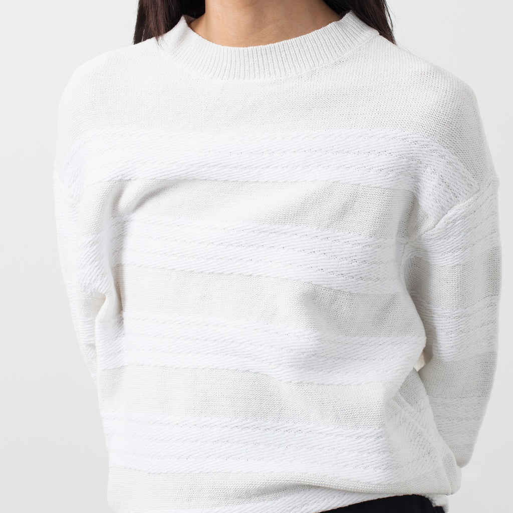 Wide Stripe Sweater