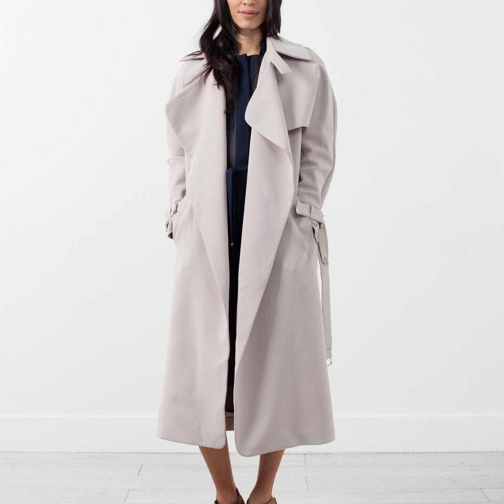 Orietta Coat in Tan
