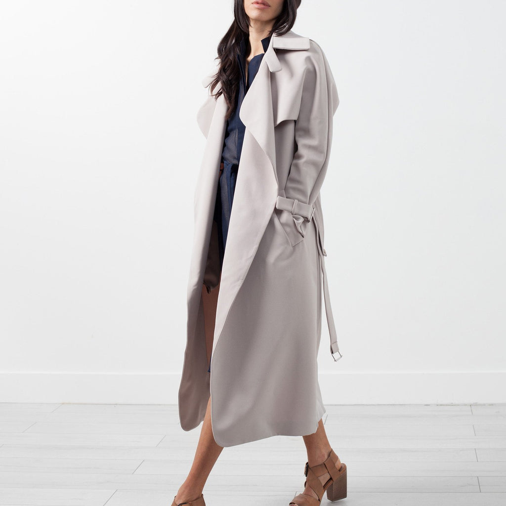 Orietta Coat in Tan