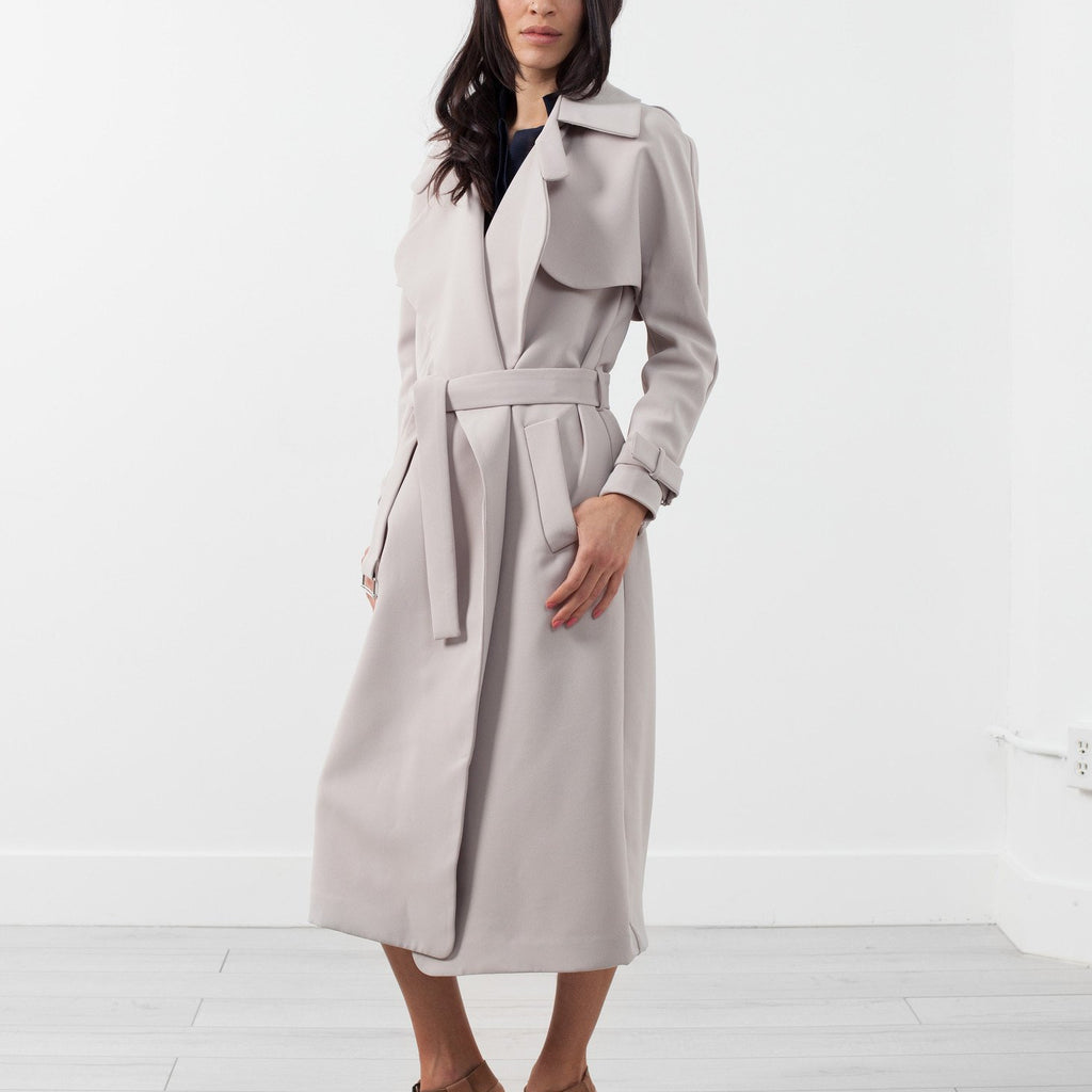 Orietta Coat in Tan
