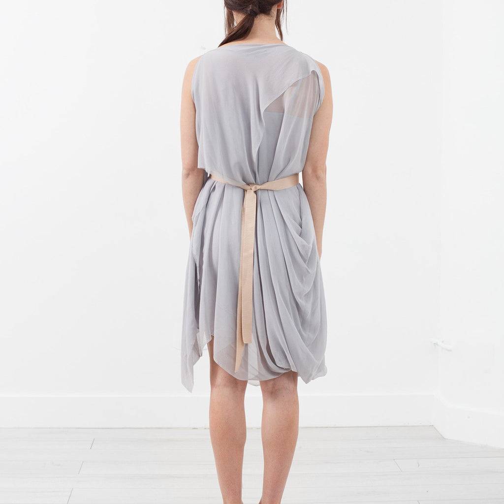 Chiffon Draped Dress