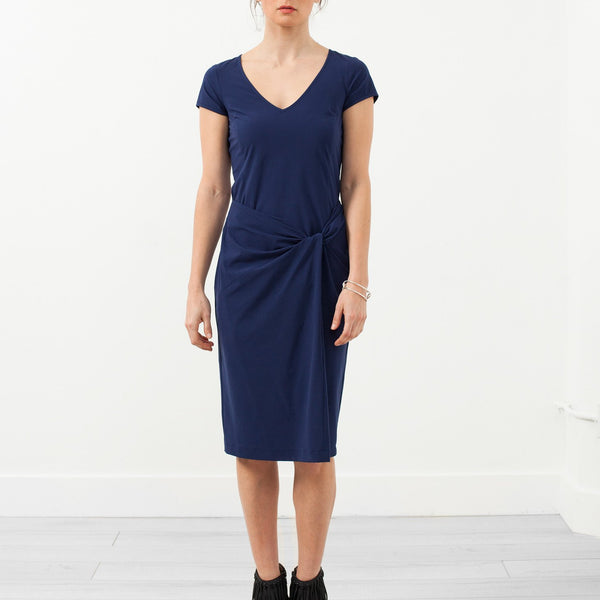 V-Neck Twist Dress
